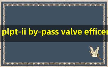 plpt-ii by-pass valve efficency tester companies